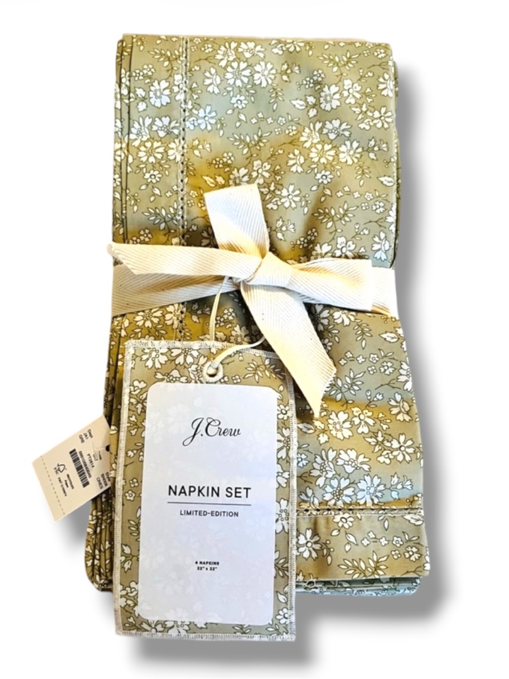 J. Crew Floral Napkin Set Cotton
